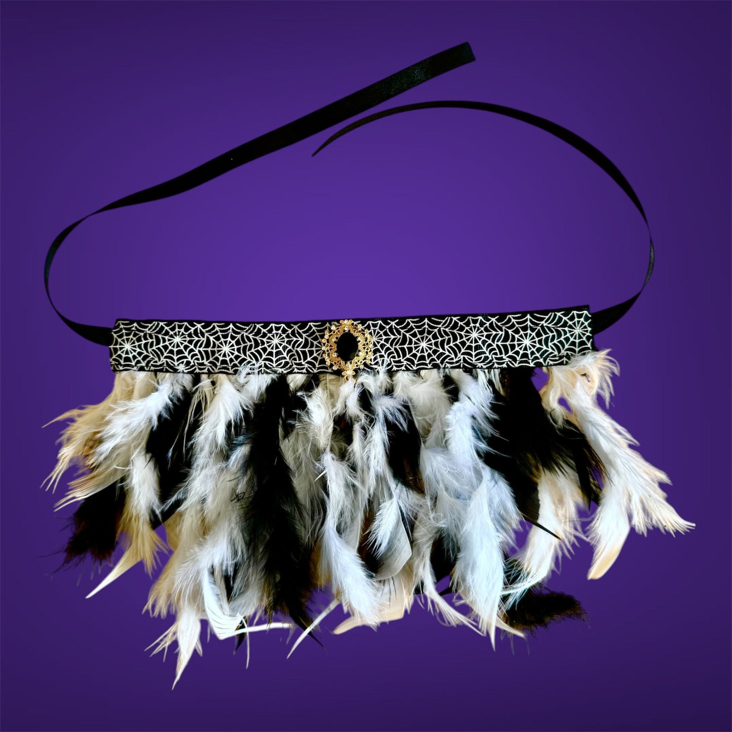 Halloween Feather Frill