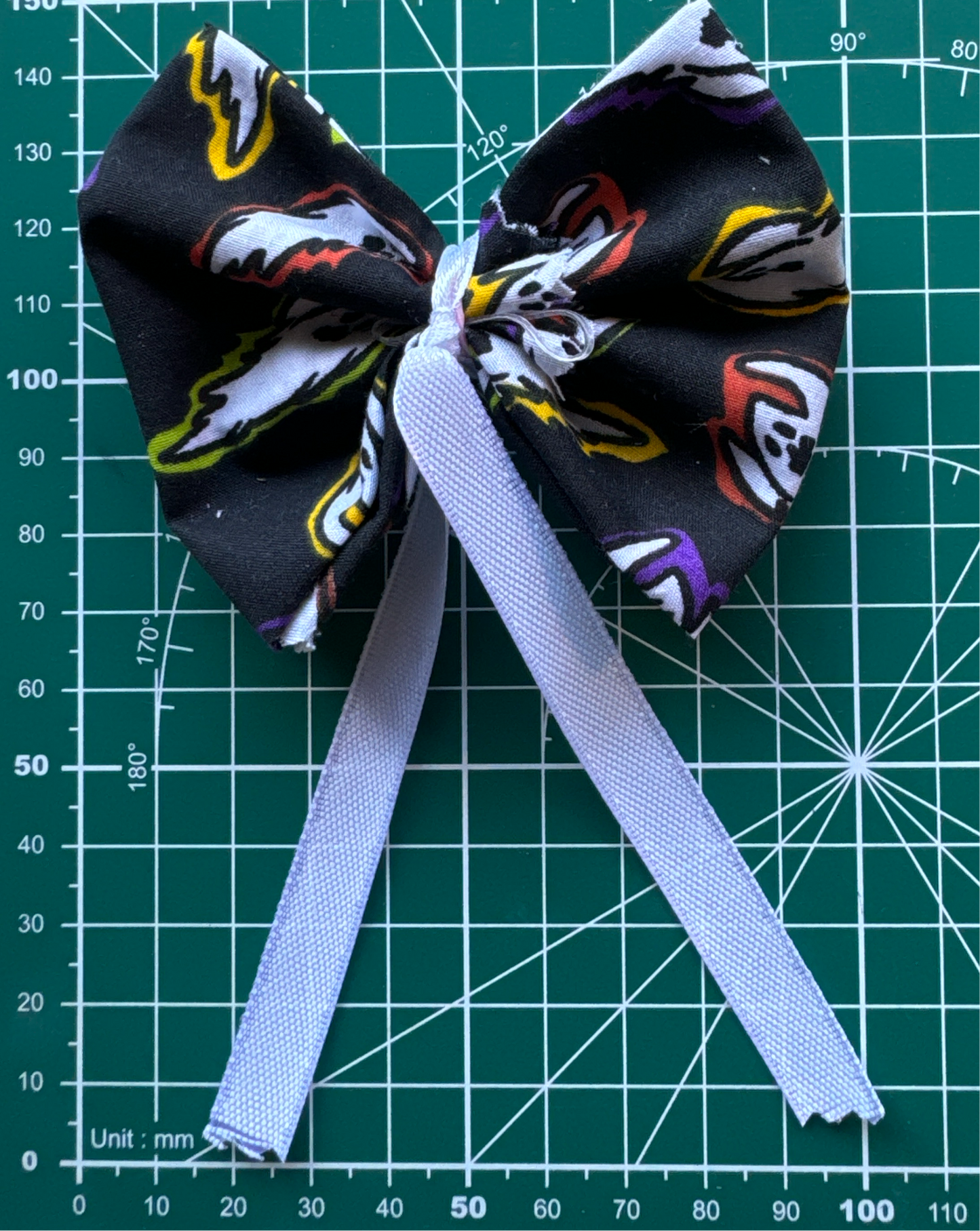 Halloween Fabric Bows