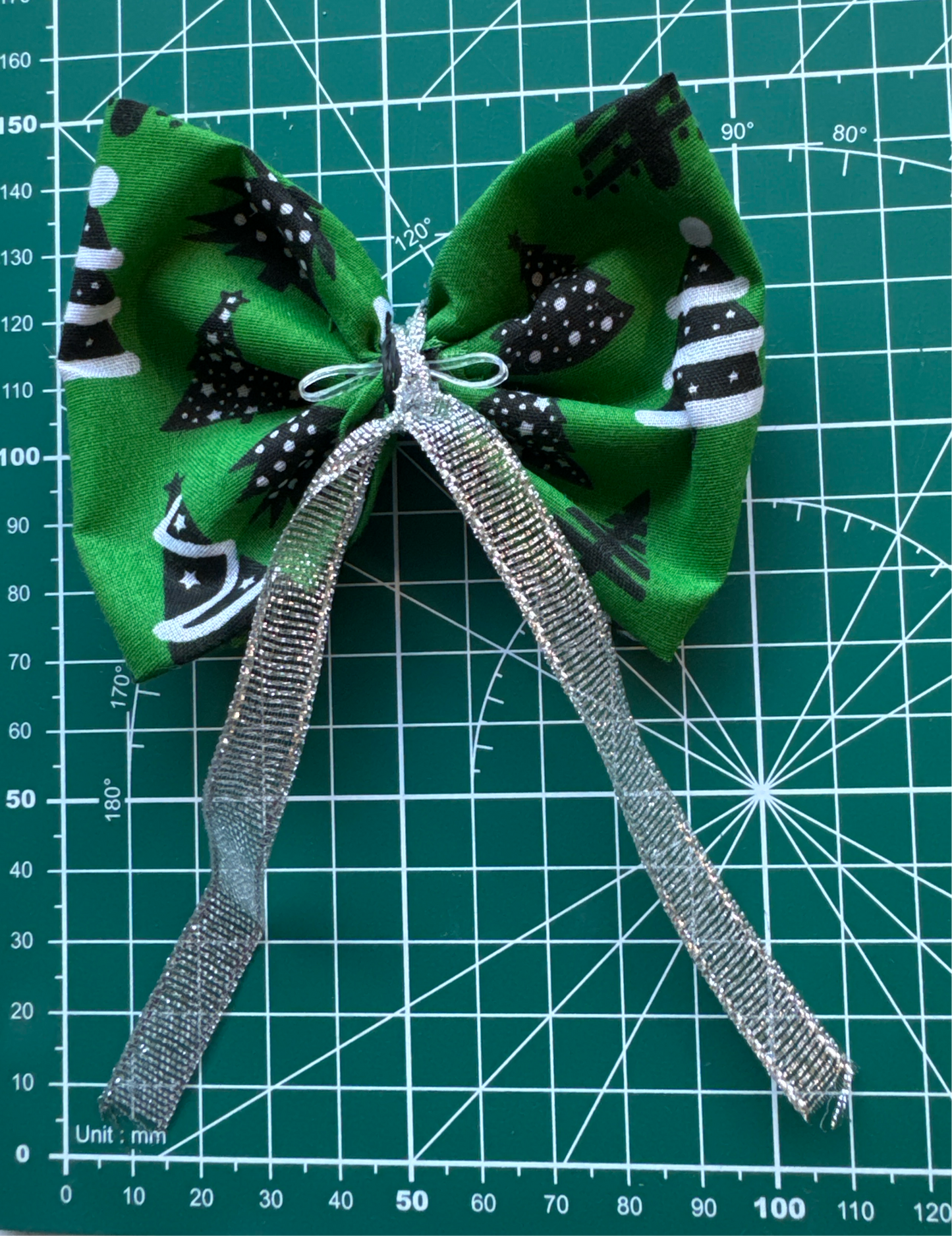 Christmas Fabric Bows