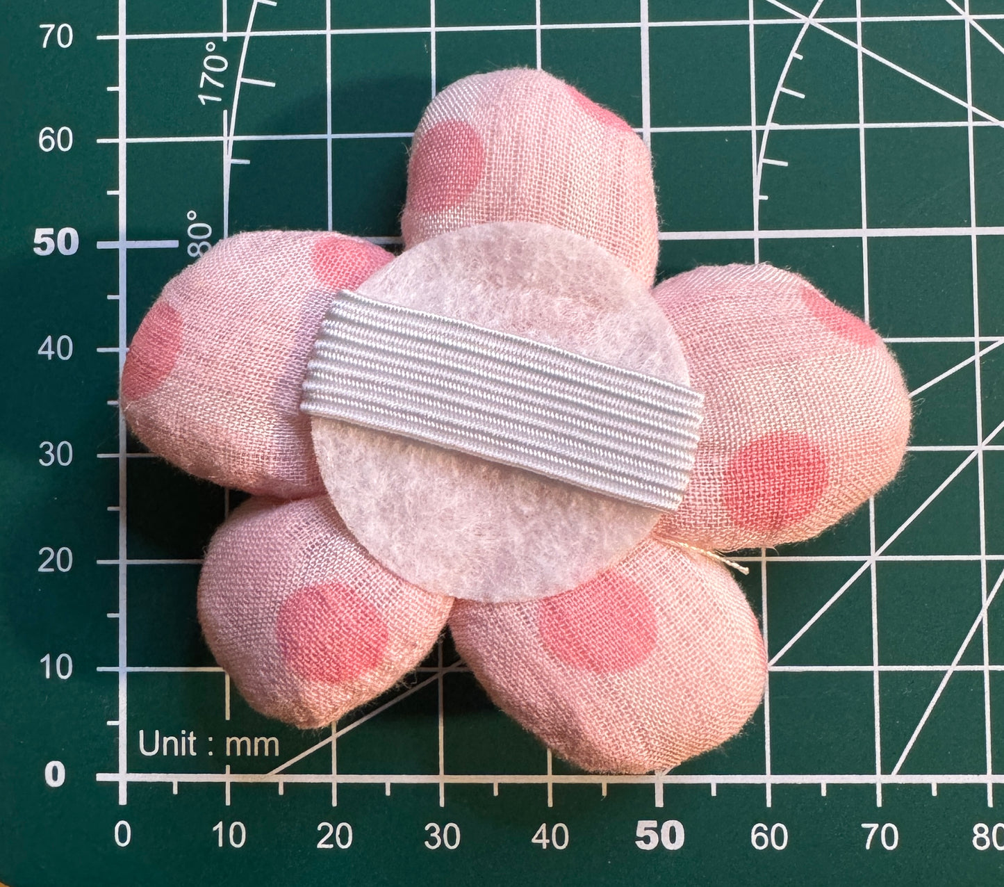 20 x Plush Flower Collar Bows