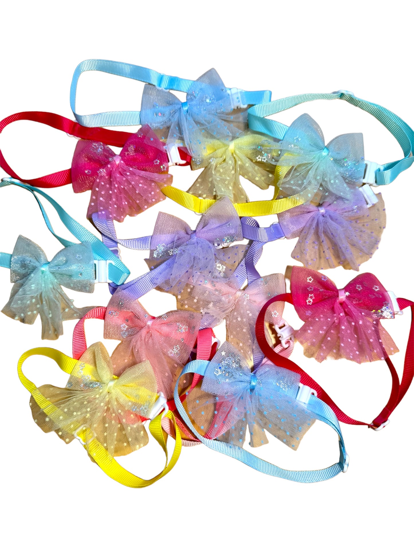 12 x Twinkle Twinkle Tuile Bows