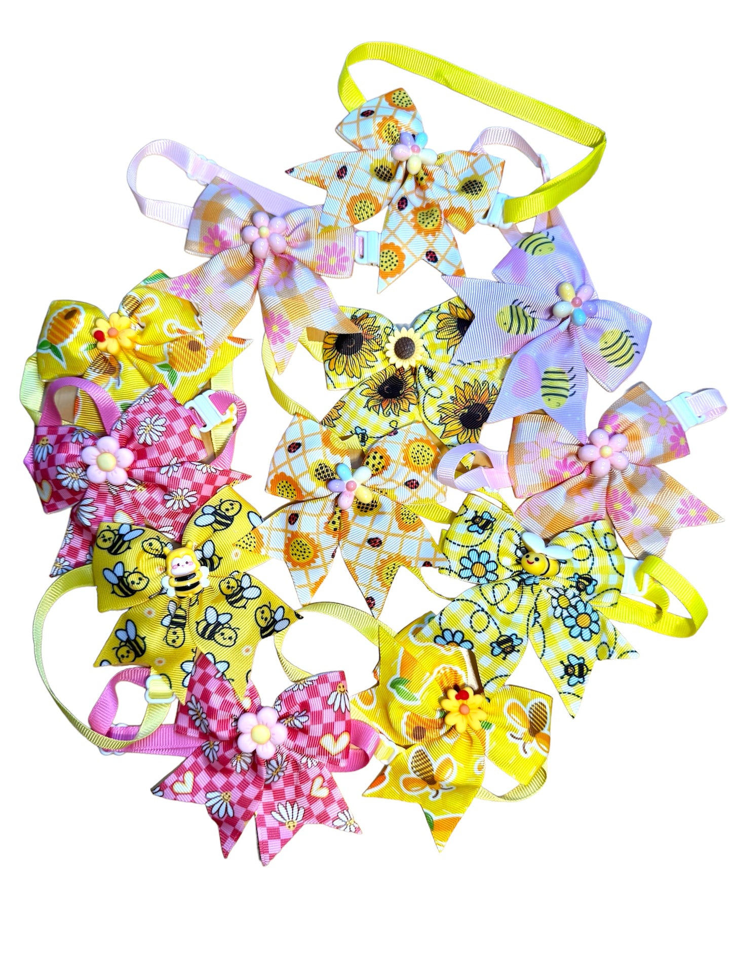 12 x Busy Bee Bows