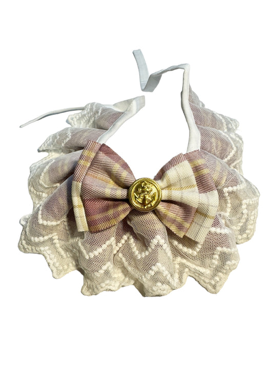 Purple Frill Collar