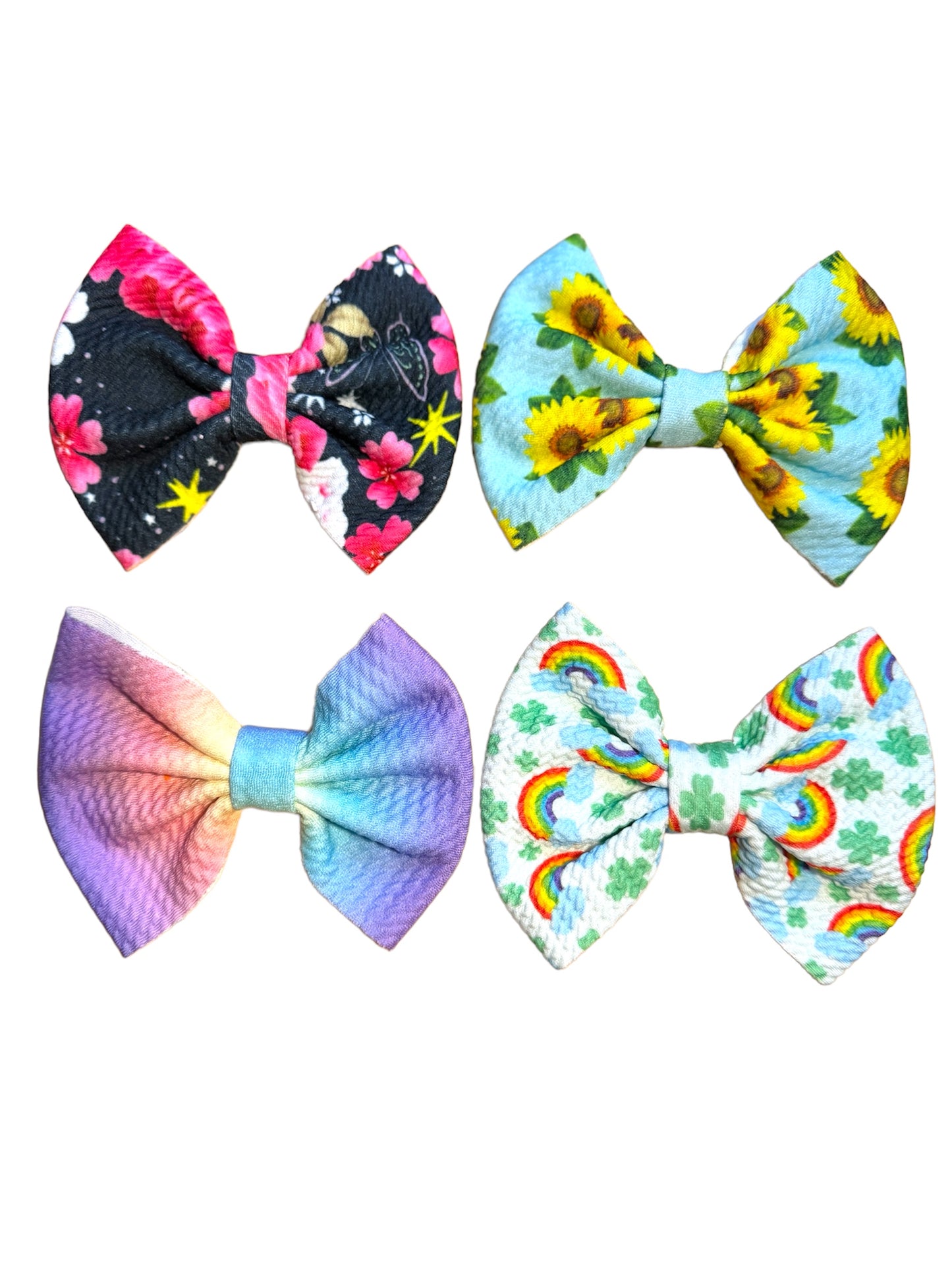 12 x Summer Collar Dickie Bows