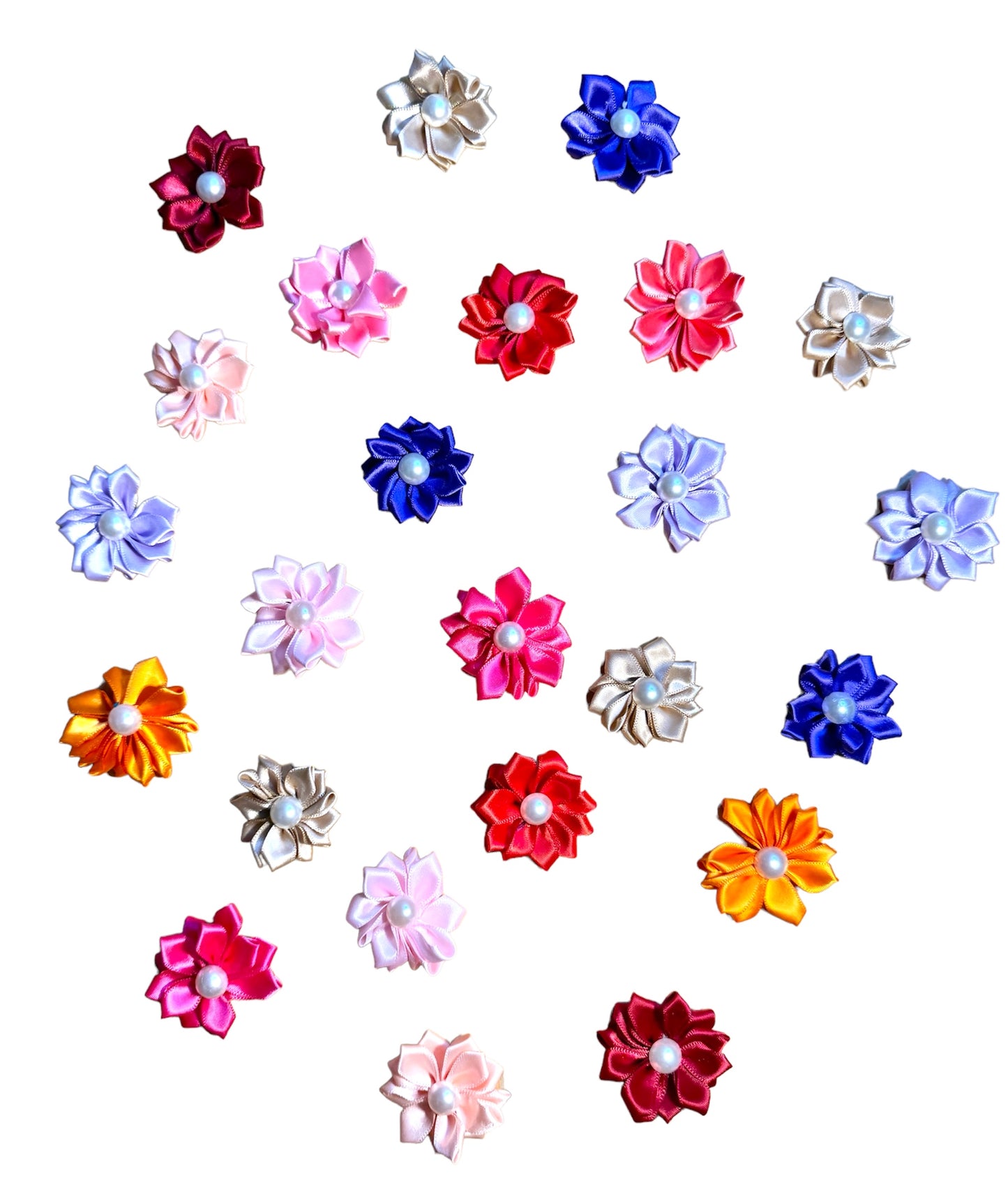 20 x Topknot Flower Bows