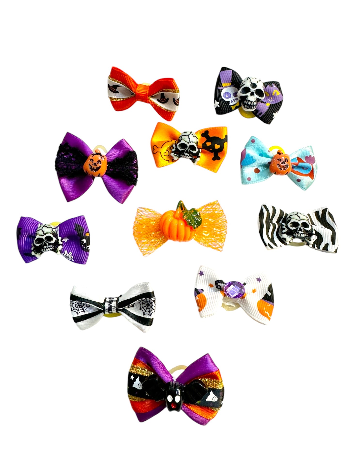 15 x Halloween Topknot Bows