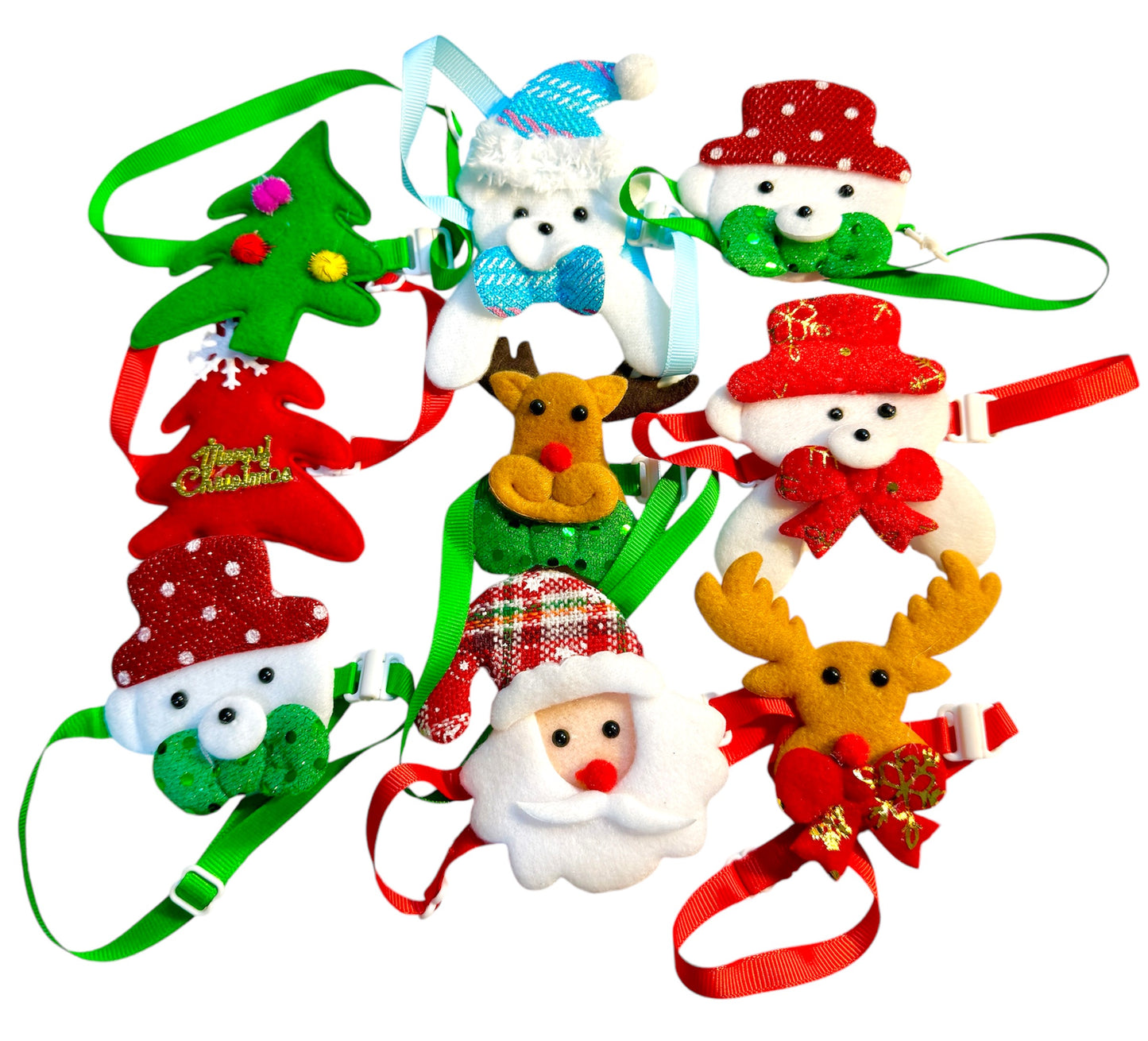 20 x Christmas Character Neckties