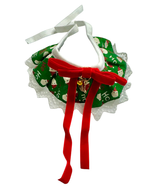 Ho Ho Ho Christmas Frill Collar